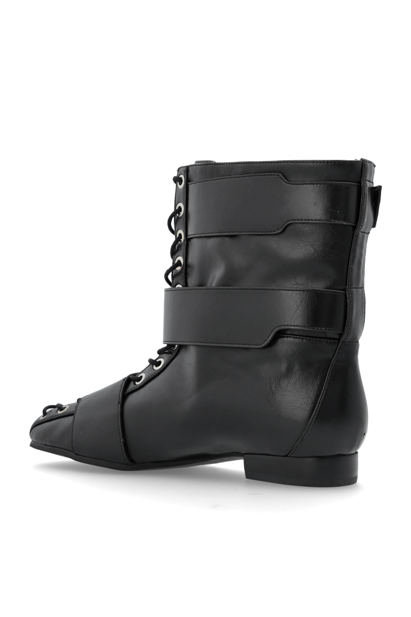Ganni Ankle boots made of eco leather | Women's Shoes | Vitkac